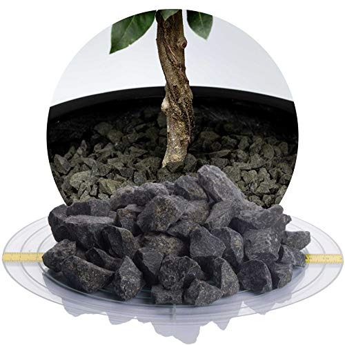 Basalt-Bruchsteine Schicker Mineral, Basaltsplitt 25kg, 2-56mm