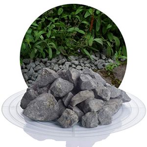 Basalt-Bruchsteine