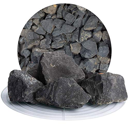 Die beste basalt bruchsteine schicker mineral basaltsplitt 25kg schwarz Bestsleller kaufen