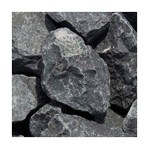 Basalt-Bruchsteine zierkiesundsplitt Basalt Gabionensteine 1000kg