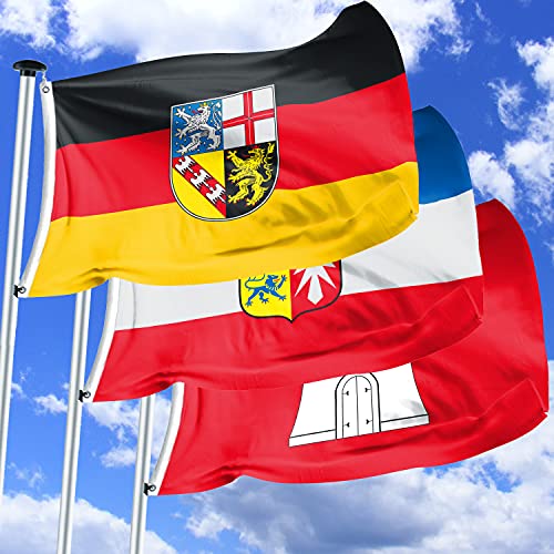 Berlin-Flagge FLAGLY Premium Flagge Berlin 100x150cm