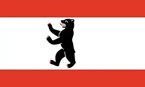 Berlin-Flagge M&M MM Berlin Flagge/Fahne, 150 x 90 cm