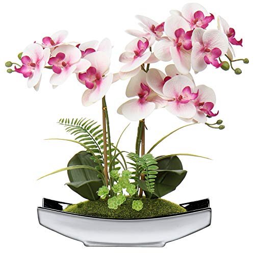 Die beste blume im topf briful kunstblumen orchideen hoehe 38cm Bestsleller kaufen