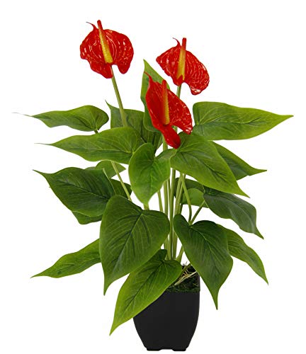 Die beste blume im topf flair flower kuenstliche anthurium pflanze Bestsleller kaufen