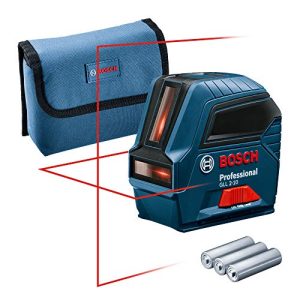 Bosch-Kreuzlinienlaser Bosch Professional GLL 2-10 roter Laser