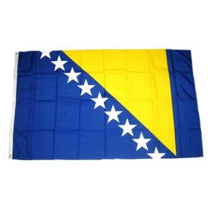 Bosnien-Flagge FahnenMax Bosnien Herzegowina 150 x 250 cm