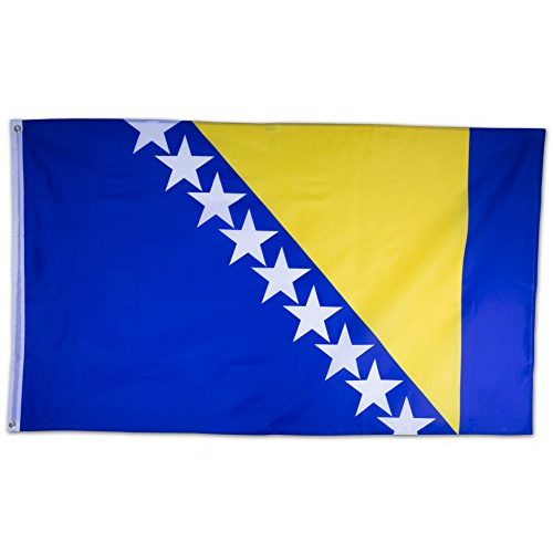 Die beste bosnien flagge scamoda bundes und laenderflagge 150x90cm Bestsleller kaufen