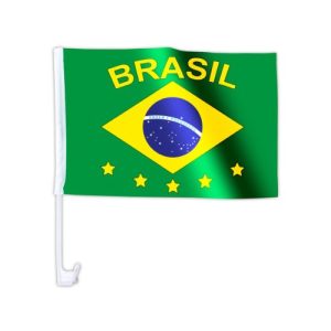 Brasilien-Flagge Alsino WM Länder Auto Fahne Brasilien