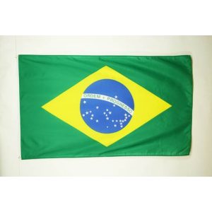 Brasilien-Flagge AZ FLAG Flagge BRASILIEN 90x60cm
