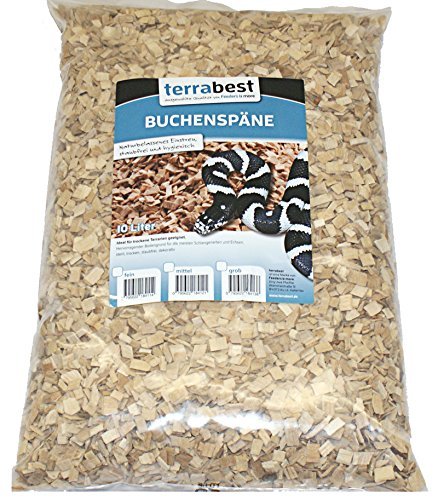 Die beste buchenspaene exemplife mittel 2 6 mm 20 liter buchenhack Bestsleller kaufen