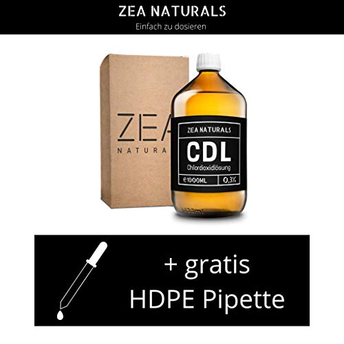 Chlordioxid ZEA Naturals ® Lösung 0,3%, 1000ml