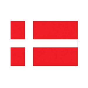 Dänemark-Flagge TrendClub100 ® „Dänemark Denmark DK“