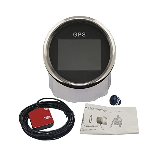 Digitaltacho Motorrad ELING Digital GPS Tachometer, 2 Zoll