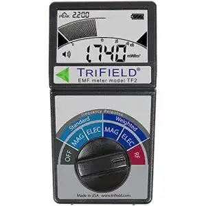 EMF-Messgerät RFandEMF Trifield TF2, mit schwarzem EVA-Koffer