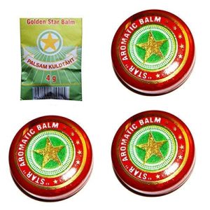 Erkältungssalbe GOLDEN STAR 3er PACK Vietnamesischer Balsam