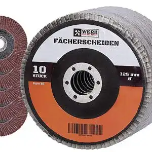 Fächerscheiben 125 WERK PARTNER Werk-Partner Premium Set