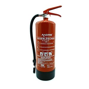 Feuerlöscher 6kg ANDRIS 6kg ABC Pulver Orig. ® mit Halterung