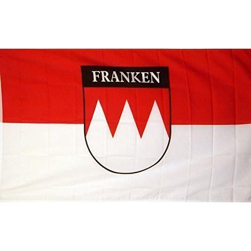 Die beste frankenfahne u24 fahne flagge franken mit schrift 90 x 150 cm Bestsleller kaufen