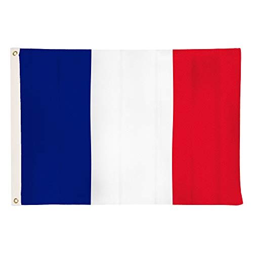 Die beste frankreich flagge aricona 250 x 150 cm mit messing oesen Bestsleller kaufen
