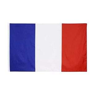 Frankreich-Flagge OZSENFLINT mit Messing-Ösen 90 x 150 cm