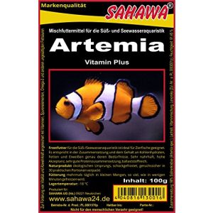 Frostfutter SAHAWA Artemia 5X 100g Blister+ 1 Blister Daphnien