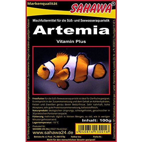 Die beste frostfutter sahawa artemia 5x 100g blister 1 blister daphnien Bestsleller kaufen
