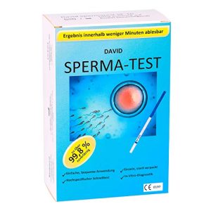 Fruchtbarkeitstest Mann David 1 x Spermatest Set