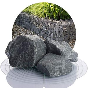 Gabionensteine Schicker Diabas graue Diabas 25 kg, 32-60 mm