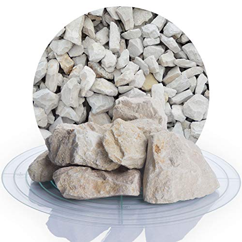 Die beste gabionensteine schicker mineral kalk beige 25 kg 32 60 mm Bestsleller kaufen