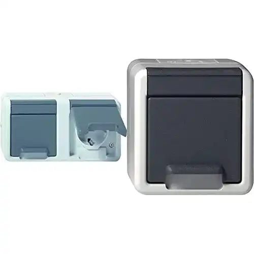 Gira-Steckdose Gira 1129898 Doppelsteckdose SCHUKO 078130