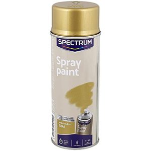 Goldspray Spectrum Lackspray Acryllack 400 ml Gold glänzend