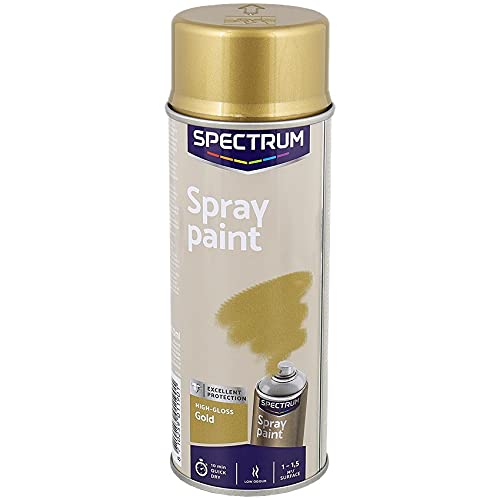Die beste goldspray spectrum lackspray acryllack 400 ml gold glaenzend Bestsleller kaufen