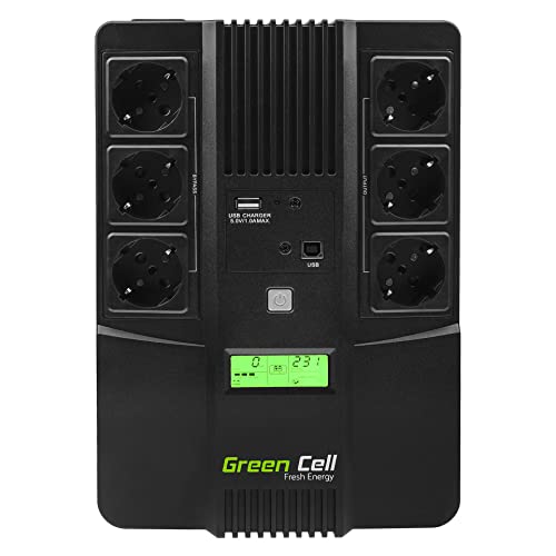 Die beste green cell usv green cell pro stromversorgung 600va 360w Bestsleller kaufen