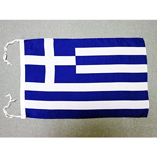 Griechenland-Flagge AZ FLAG GRIECHENLAND 45x30cm, Kordel