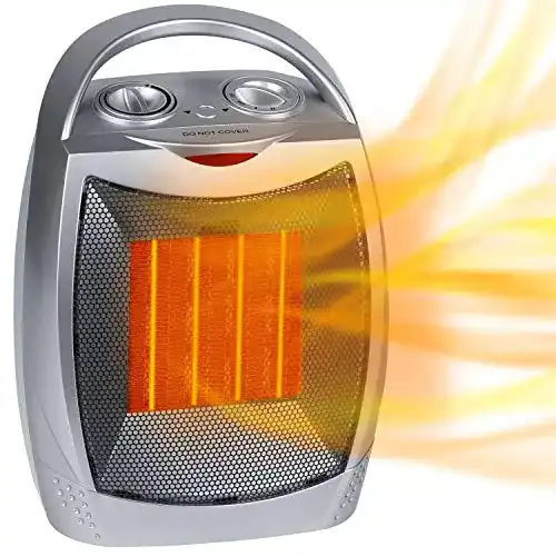 Heizlüfter energiesparend Brightown Keramik Heizlüfter, 3 Modi