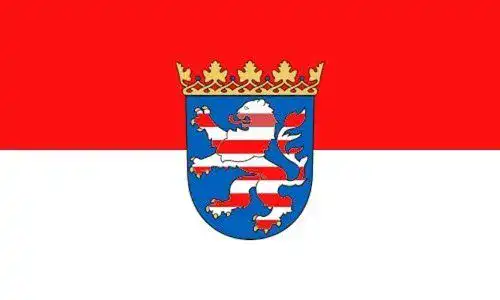 Hessen-Flagge M&M MM Hessen Flagge/Fahne, 150 x 90 cm