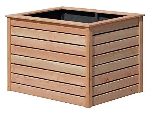 Hochbeet Lärche Gartenpirat 125x85x80 DIY-Bausatz