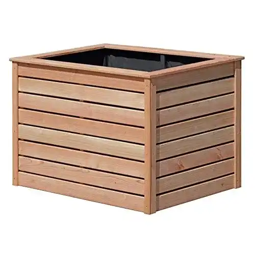 Hochbeet Lärche Gartenpirat 125x85x80 DIY-Bausatz