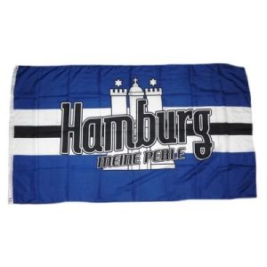 HSV-Fahne Fahnenwelt Fahne/Flagge Meine Perle Hamburg