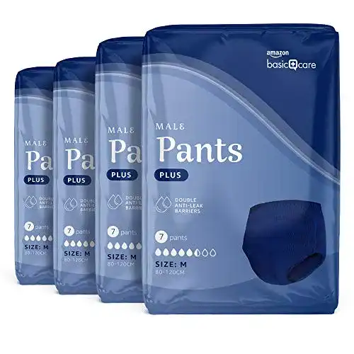 Die beste Inkontinenzslip Amazon Basic Care – s für Herren Plus Medium 2026 Test Bestseller Inkontinenzslip Amazon Basic Care – s für Herren Plus Medium