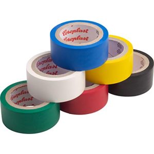 Insulating tape Meister 3,3 mx 19 mm, assorted colors, set of 6