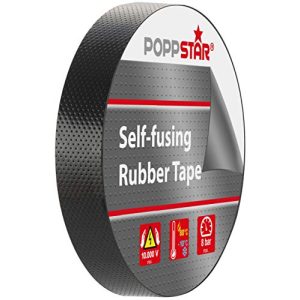 Insulating tape POPPSTAR 1x self-amalgamating, black