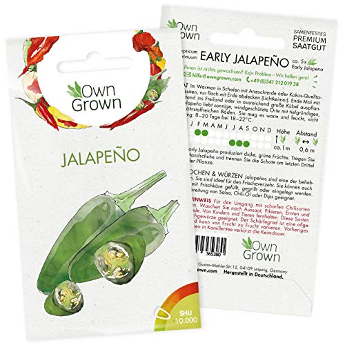 Die beste jalapeno samen owngrown chili samen early jalapeno Bestsleller kaufen