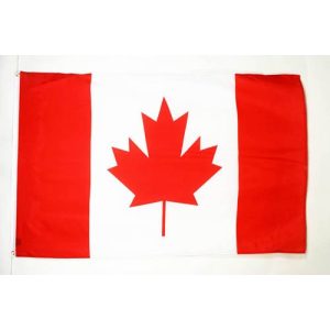 Kanada-Flagge AZ FLAG Flagge Kanada 150x90cm, Polyester