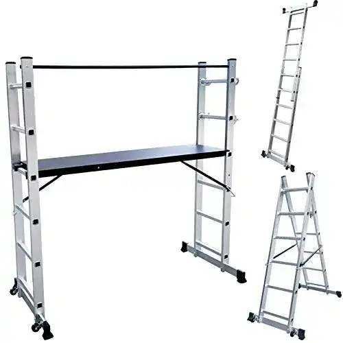 Kleingerüst Froadp Aluminum Gerüste mit MDF-Platte rutschfest
