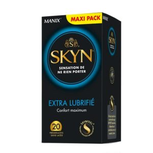 Latexfreie Kondome SKYN ® Extra Lube, 20 Stück