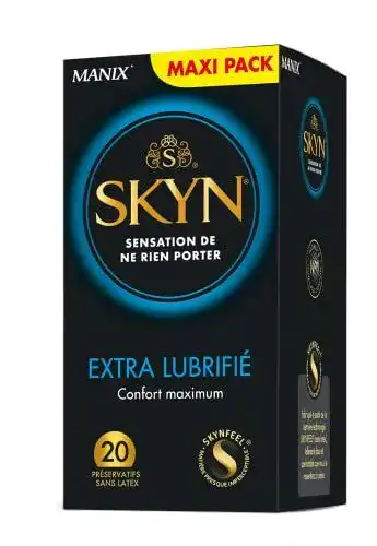 Latexfreie Kondome SKYN ® Extra Lube, 20 Stück