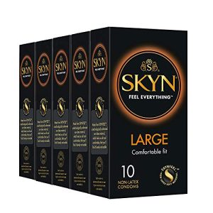 Latexfreie Kondome SKYN Large Kondome 50 Stück