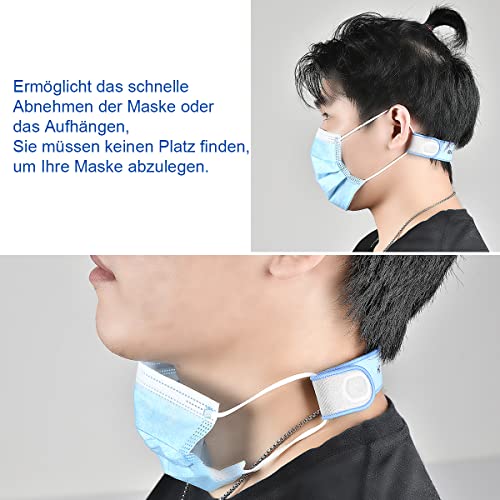 Maskenband HX AURIZE Maskenbänder, Blau, 30 x 3 cm, 1 Stück
