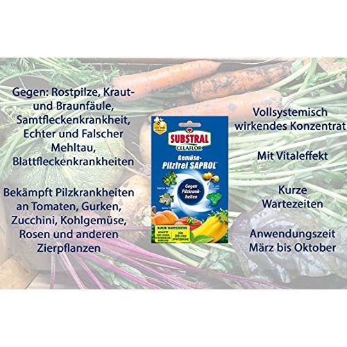 Mittel gegen Mehltau Substral Celaflor Gemüse Pilzfrei Saprol